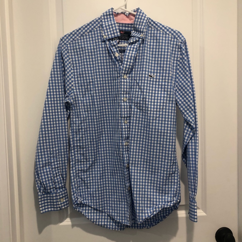 MENS VINEYARD VINES BUTTON UP
